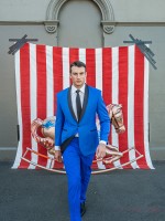 Cobalt blue bespoke / tailor made suit